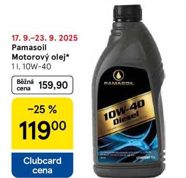 Pamasoil Motorový olej, 1 l, 10W-40  