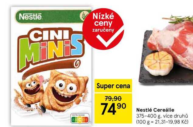 Nestlé Cereálie, 375-400 g 