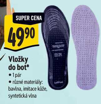 Vložky do bot* 