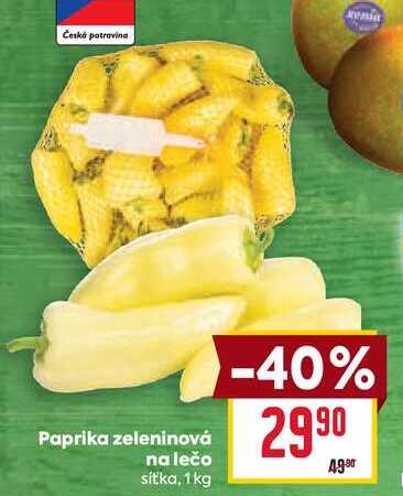 Paprika zeleninová na lečo síťka, 1 kg
