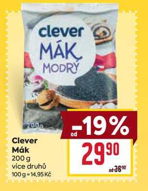 Clever Mák 200 g 