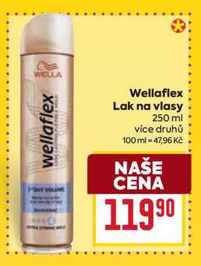 Wellaflex Lak na vlasy 250 ml 