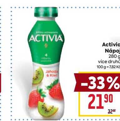 Activia Nápoj 280 g 