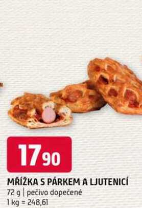 MŘÍŽKA S PÁRKEM A LJUTENICÍ 72 g