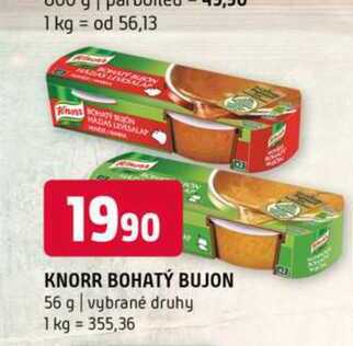 KNORR BOHATÝ BUJON 56 g