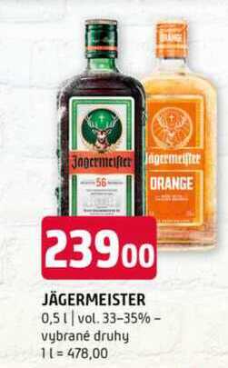 JÄGERMEISTER 0,5 l