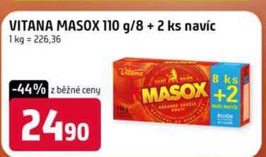 VITANA MASOX 110 g/8 + 2 ks  