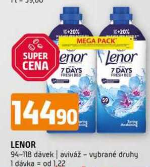Lenor 94-118 dávek 
