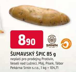 SRNIN ŠUMAVSKÝ ŠPIC 85 g