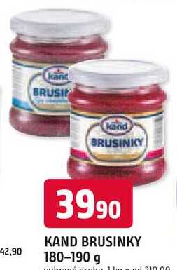KAND BRUSINKY 180-190 g 