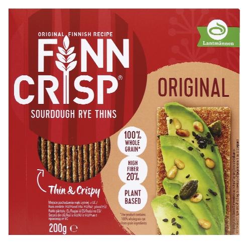Finn Crisp křupavé žitné plátky, 200 g