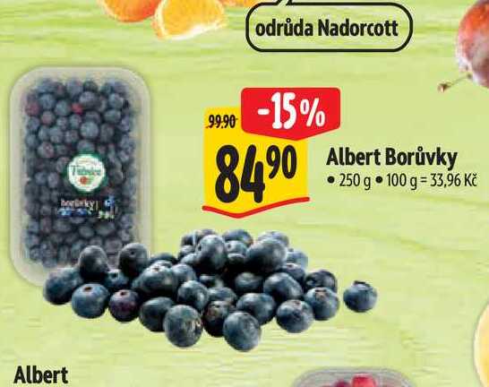   Albert Borůvky 250 g 