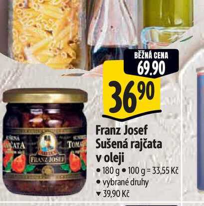 Kaiser Franz Josef Sušená rajčata 180g