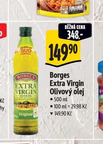   Borges Extra Virgin Olivový olej  100 ml  