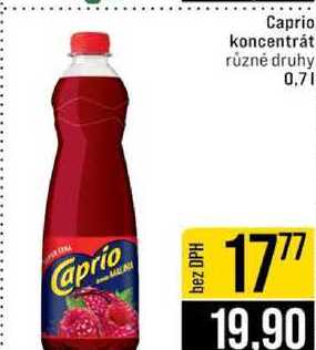 Caprio koncentrát 0,7 l