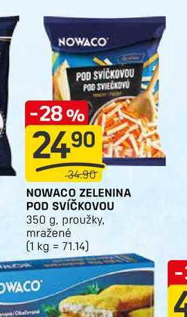NOWACO ZELENINA POD SVÍČKOVOU 350 g
