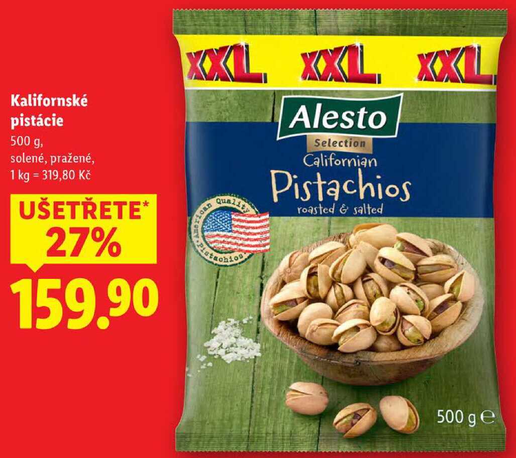 Kalifornské pistácie, 500 g