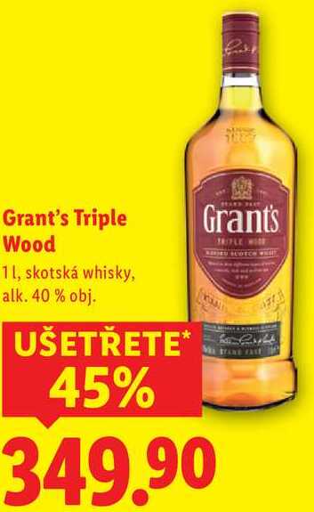 Grant's Triple Wood, 1 l