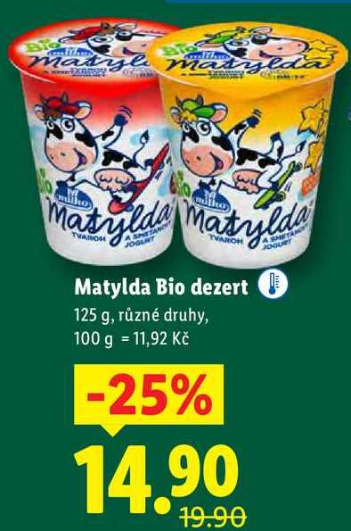 Matylda Bio dezert, 125 g