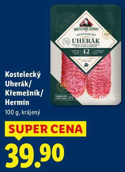 Kostelecký Uherák/Křemešník/Hermín, 100 g