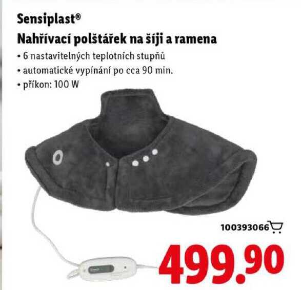 Sensiplast® Nahřívací polštářek na šíji a ramena