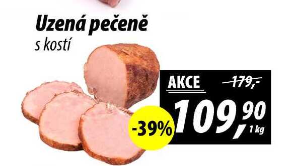 Uzená pečeně s kostí, 1 kg