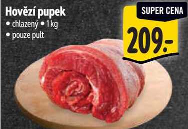 Hovězí pupek, 1 kg