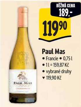 Paul Mas, 0,75 l