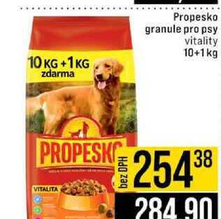 Propesko granule pro psy 10+1 kg