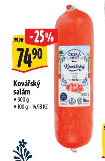  Kovářský salám 500 g 
