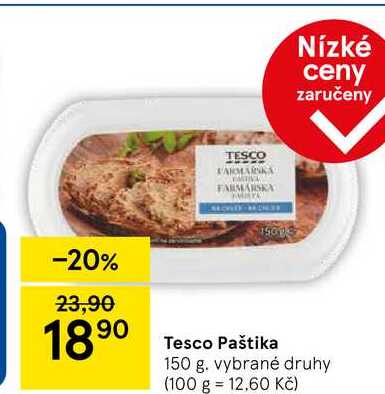 Tesco Paštika, 150 g 