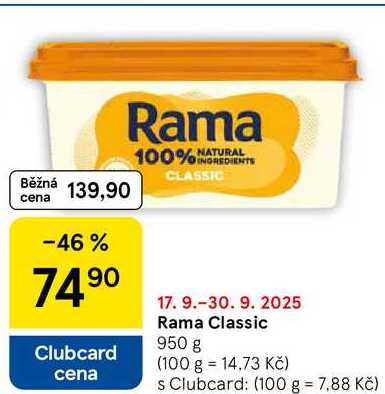 Rama Classic, 950 g 