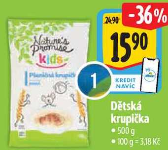 Dětská krupička, 500 g