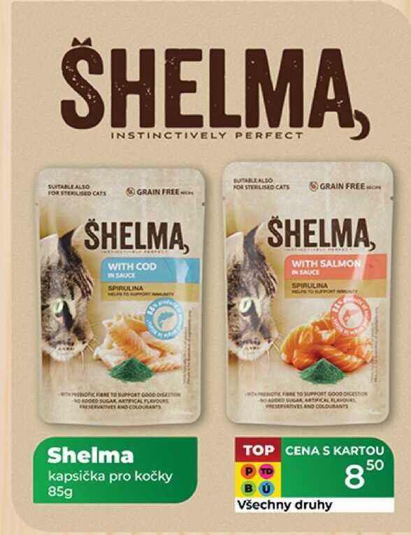 Shelma kapsička pro kočky 85g 