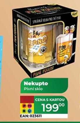 Nekupto Pivní sklo 