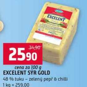 EXCELENT SÝR GOLD 100 g