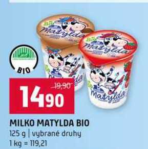 MILKO MATYLDA BIO 125 g