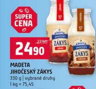 MADETA JIHOČESKÝ ZÁKYS 330 g