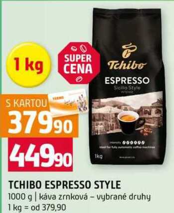 TCHIBO ESPRESSO STYLE 1000 g