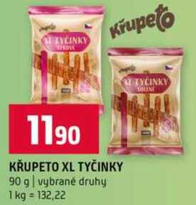 KŘUPETO XL TYČINKY 90 g