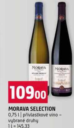 MORAVA SELECTION 0,75 l