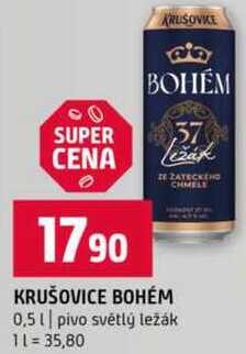 KRUŠOVICE BOHÉM 0,5 l