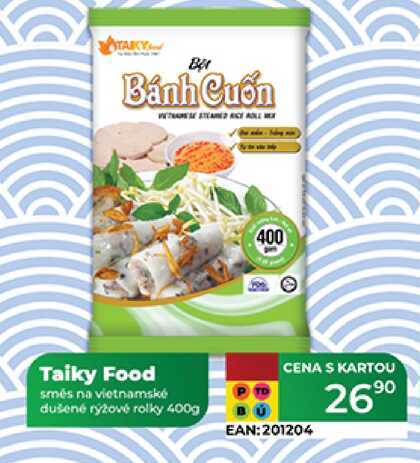 Taiky Food smės na vietnamské dušené rýžové rolky 400g  
