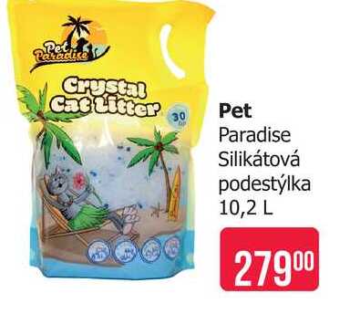 Pet Paradise Silikátová podestýlka 10,2 l