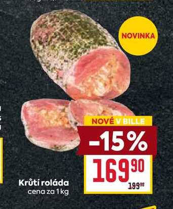 Krůtí roláda cena za 1 kg
