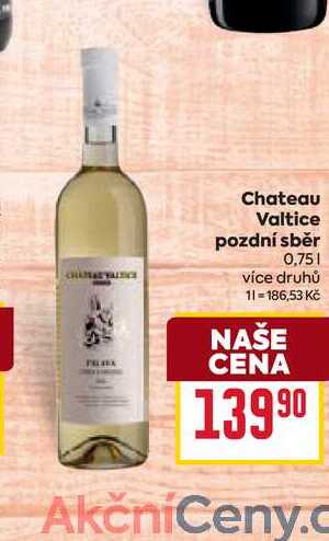 Chateau Valtice pozdní sběr 0,75l