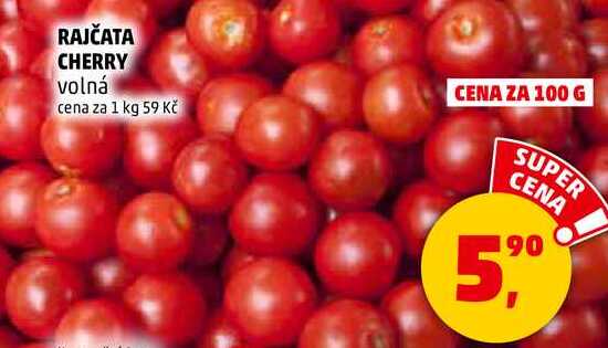 RAJČATA CHERRY volná, 100 g