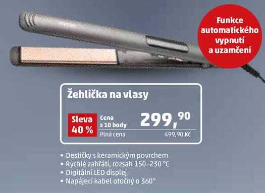 Žehlička na vlasy  