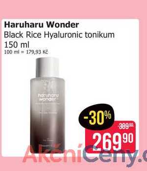 Haruharu Wonder Black Rice Hyaluronic tonikum 150 ml 