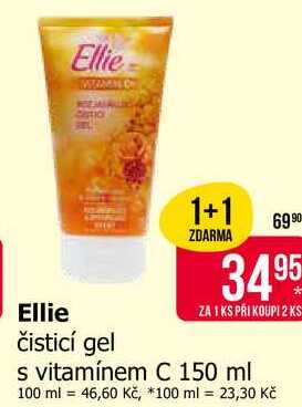 Ellie čisticí gel s vitamínem C 150 ml 